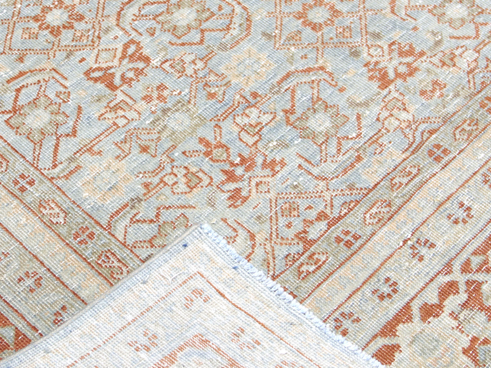 Semi Antique Persian Mahal Rug - 7'5" x 10'6"
