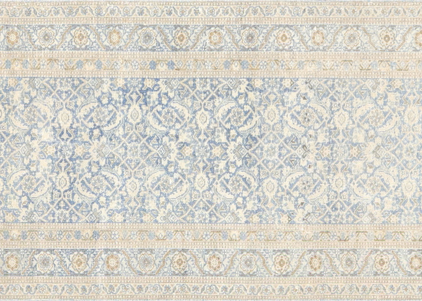 Semi Antique Persian Melayer Runner - 2'11" x 17'9"