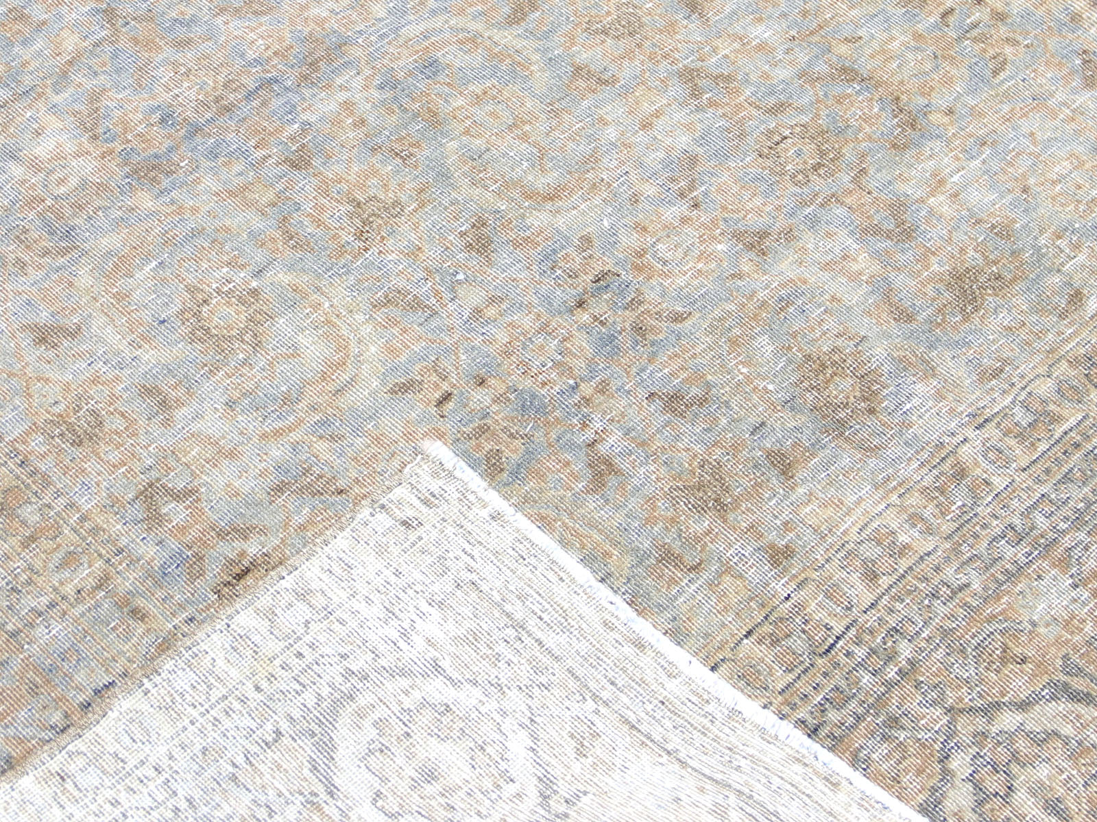 Semi Antique Persian Tabriz Rug - 6'11" x 10'3" - 240489