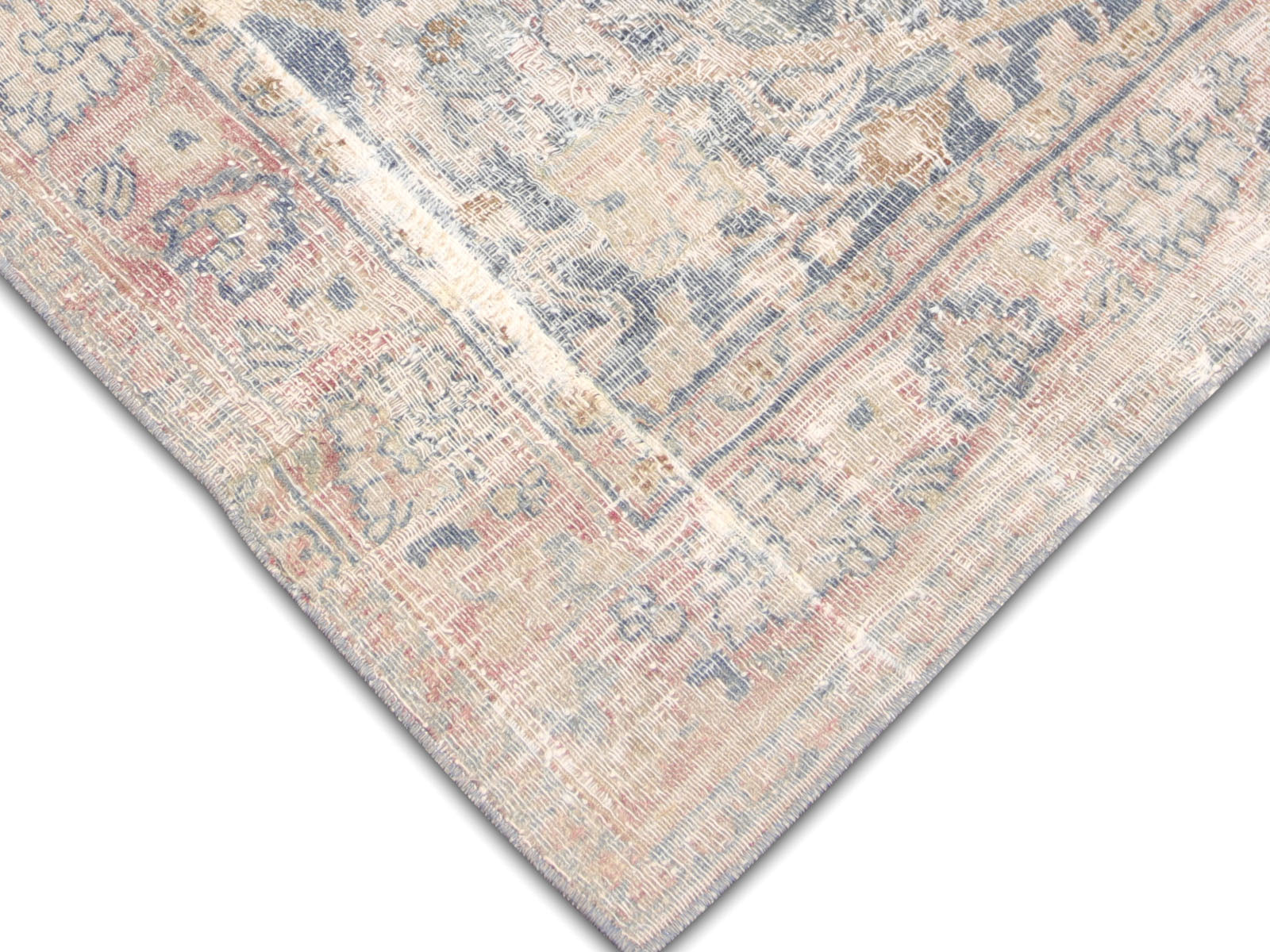 Antique Persian Meshed Rug - 6'8" x 9'10"