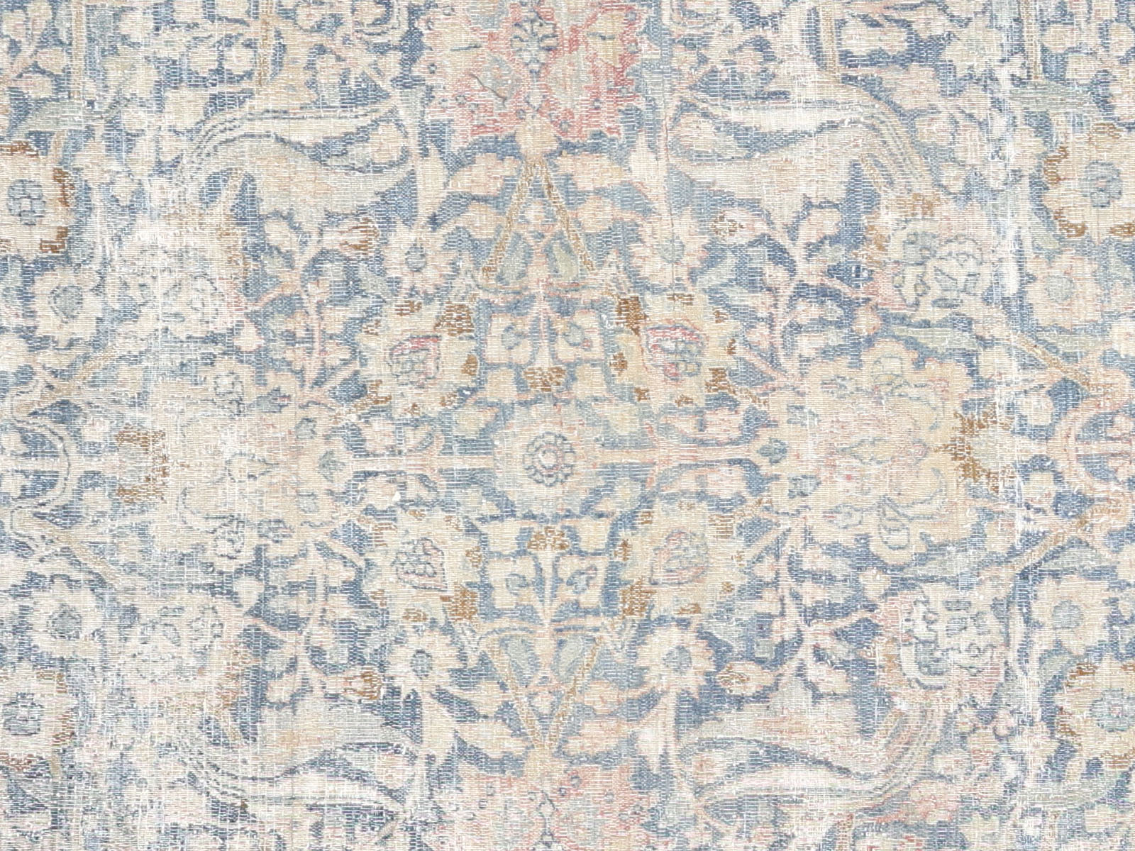 Antique Persian Meshed Rug - 6'8" x 9'10"