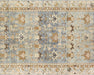 Semi Antique Persian Melayer Rug in Blue,Brown tones and an All Over,Herati pattern. Measuring 3 feet 8 inches x 16 feet 11 inches – SKU 240492