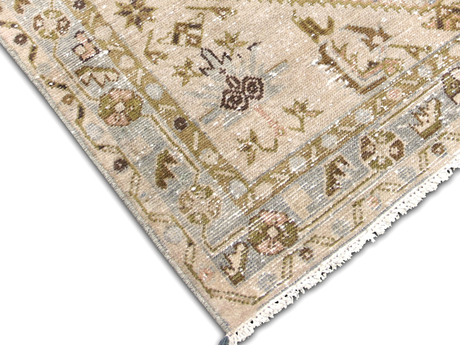 Semi Antique Persian Melayer Runner - 3'6" x 10'5"