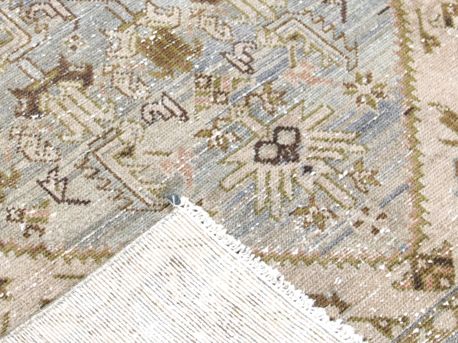 Semi Antique Persian Melayer Runner - 3'6" x 10'5"