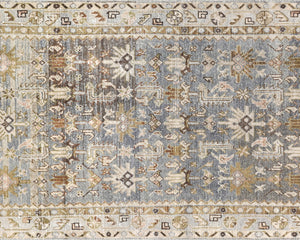 Semi Antique Persian Melayer Runner - 3'6" x 10'5" - 240494