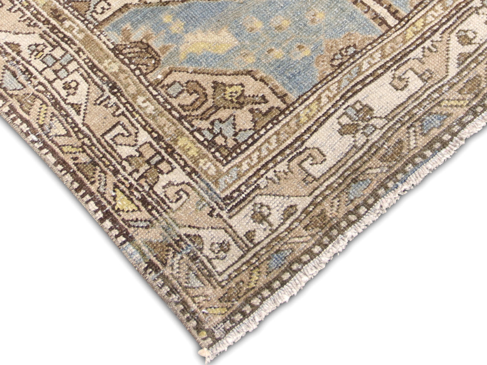 Semi Antique Persian Melayer Runner - 2'10" x 14'9"
