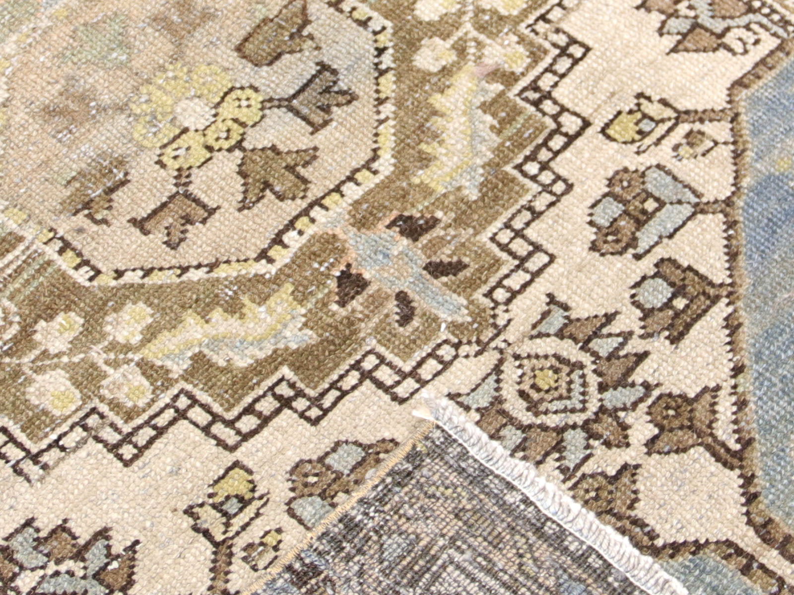 Semi Antique Persian Melayer Runner - 2'10" x 14'9"