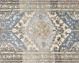Semi Antique Persian Melayer Runner - 2'10" x 14'9" - 240495