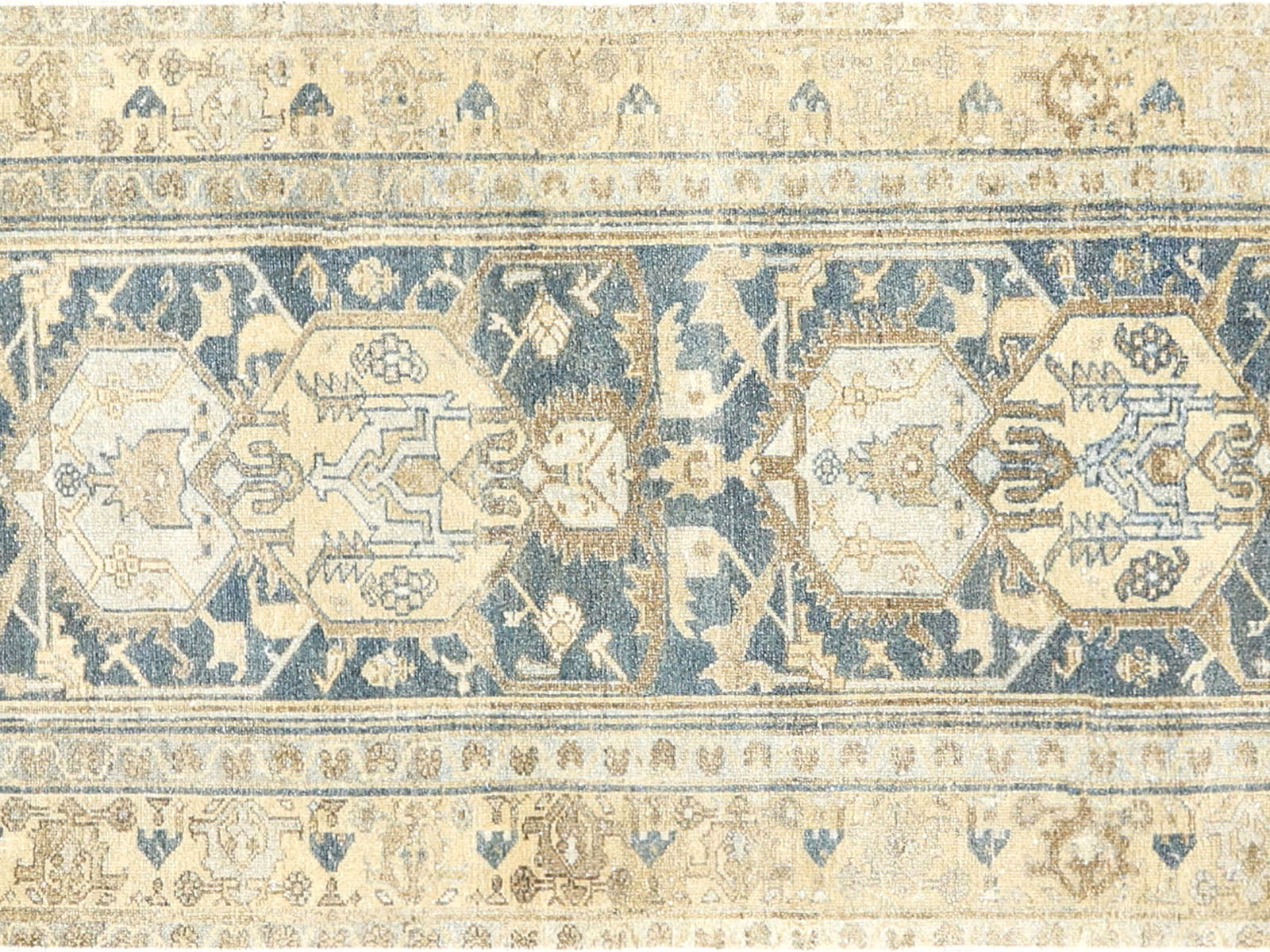 Semi Antique Persian Melayer Runner - 2'9" x 15'4"