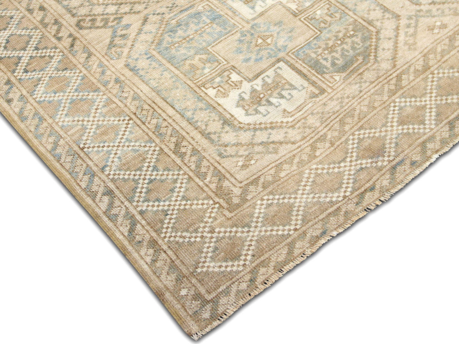 Vintage Afgan Beshir Rug - 7'4" x 9'6"