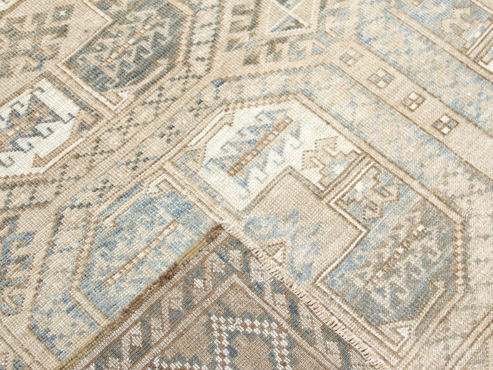 Vintage Afgan Beshir Rug - 7'4" x 9'6"