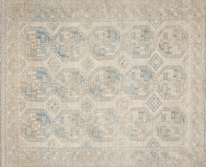 Vintage Afgan Beshir Rug - 7'8" x 9'6" - 240498