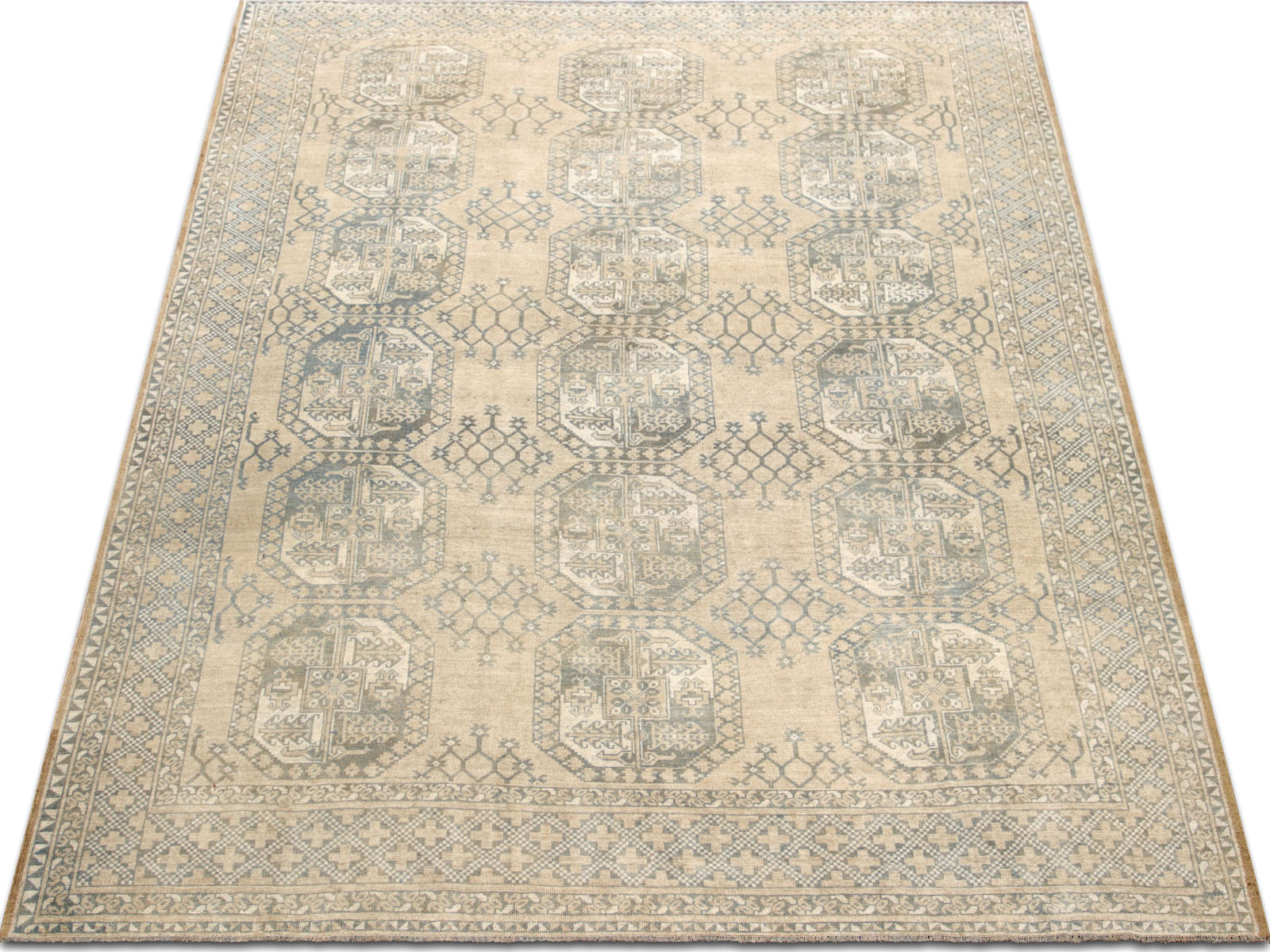 Vintage Afgan Beshir Rug - 8'3" x 11'3"