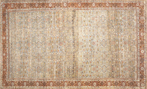 Antique Persian Bidjar Runner - 12'6" x 20'6" - 260001