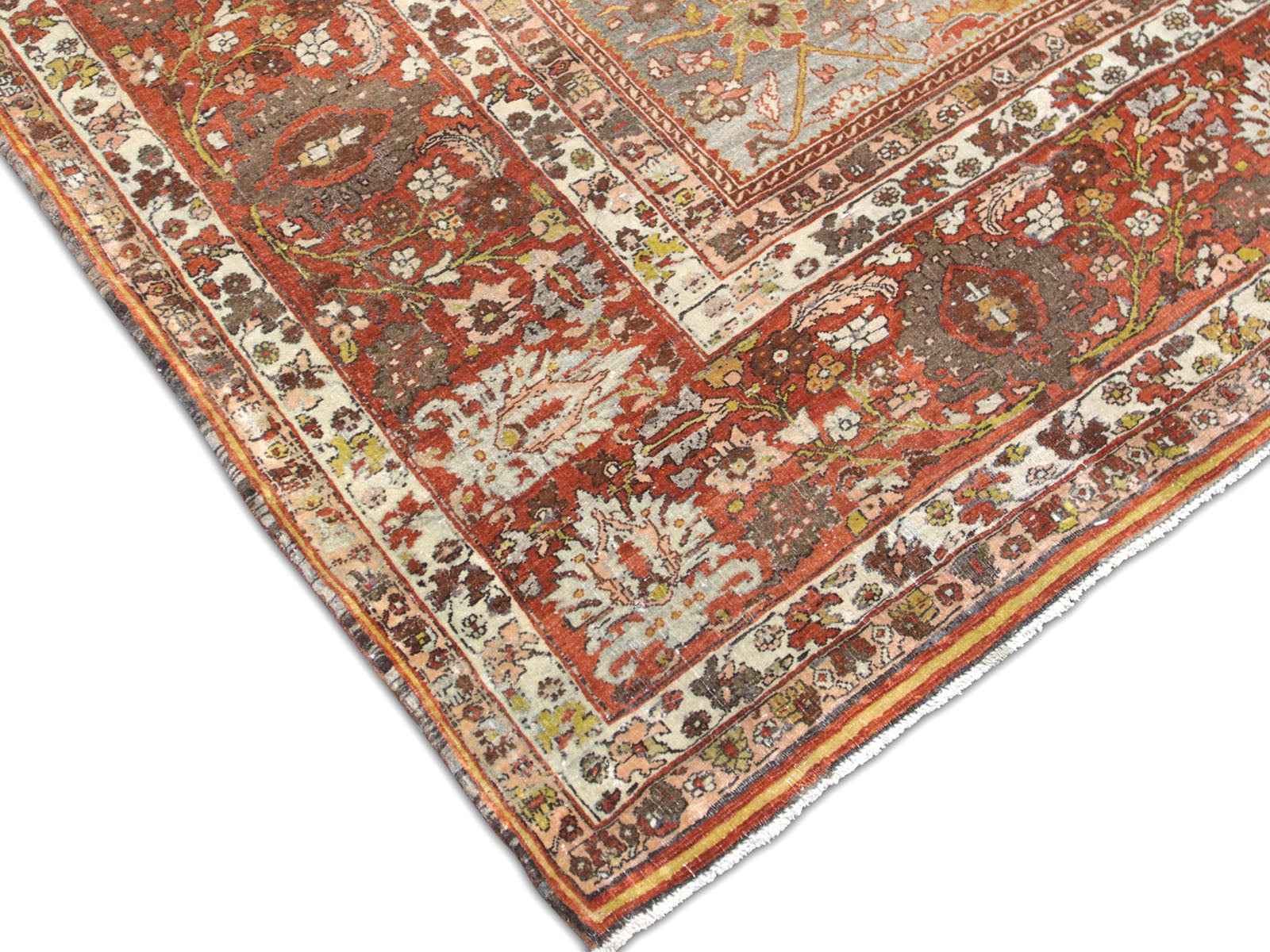 Antique Persian Bidjar Runner - 12'6" x 20'6" - 260001
