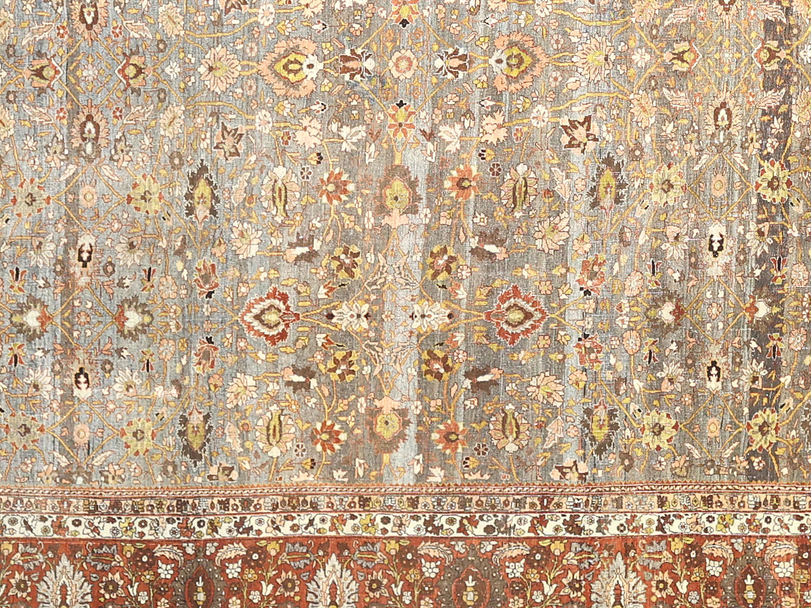 Antique Persian Bidjar Runner - 12'6" x 20'6" - 260001