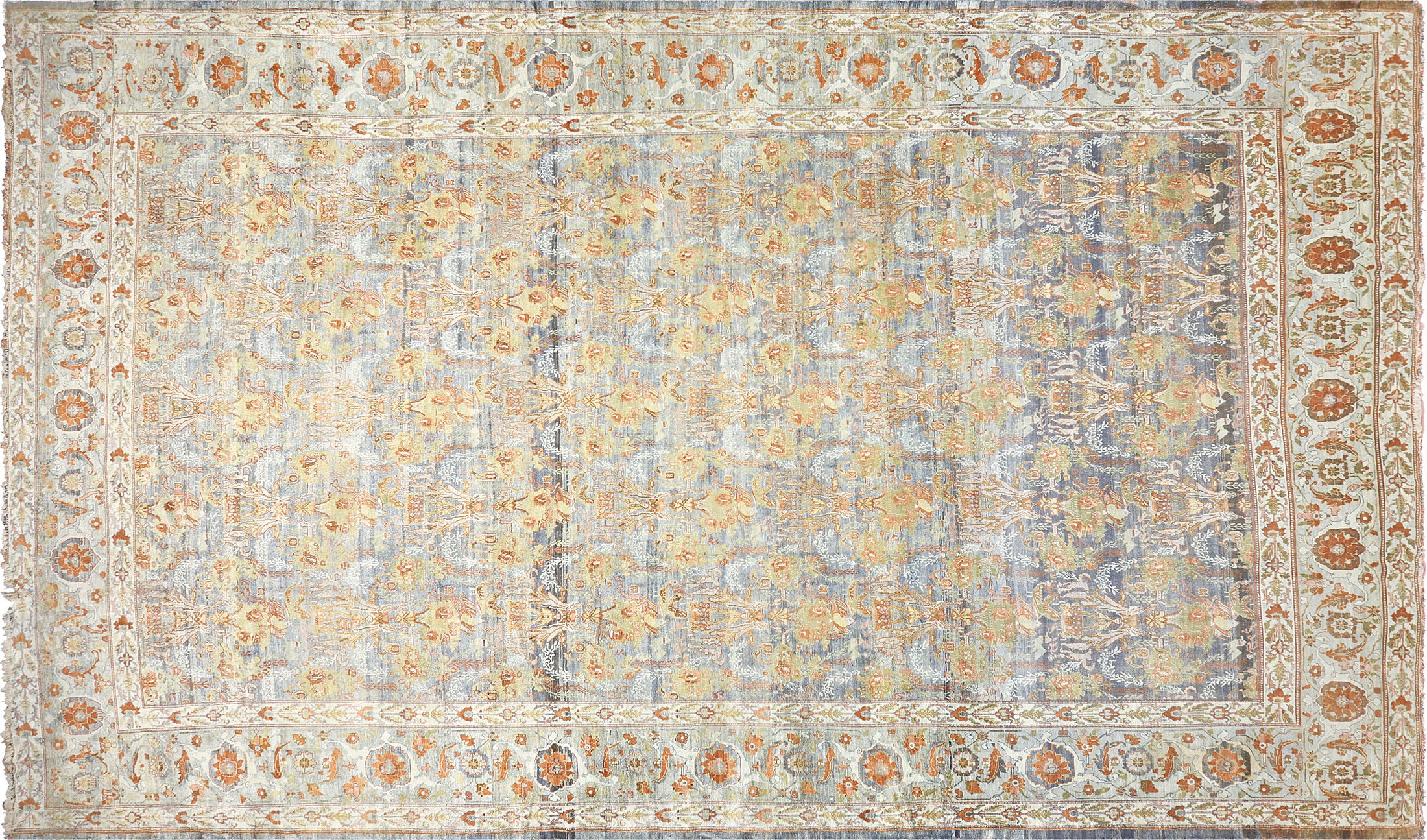 Antique Persian Bijar Rug - 14'6" x 24'6" - 260004