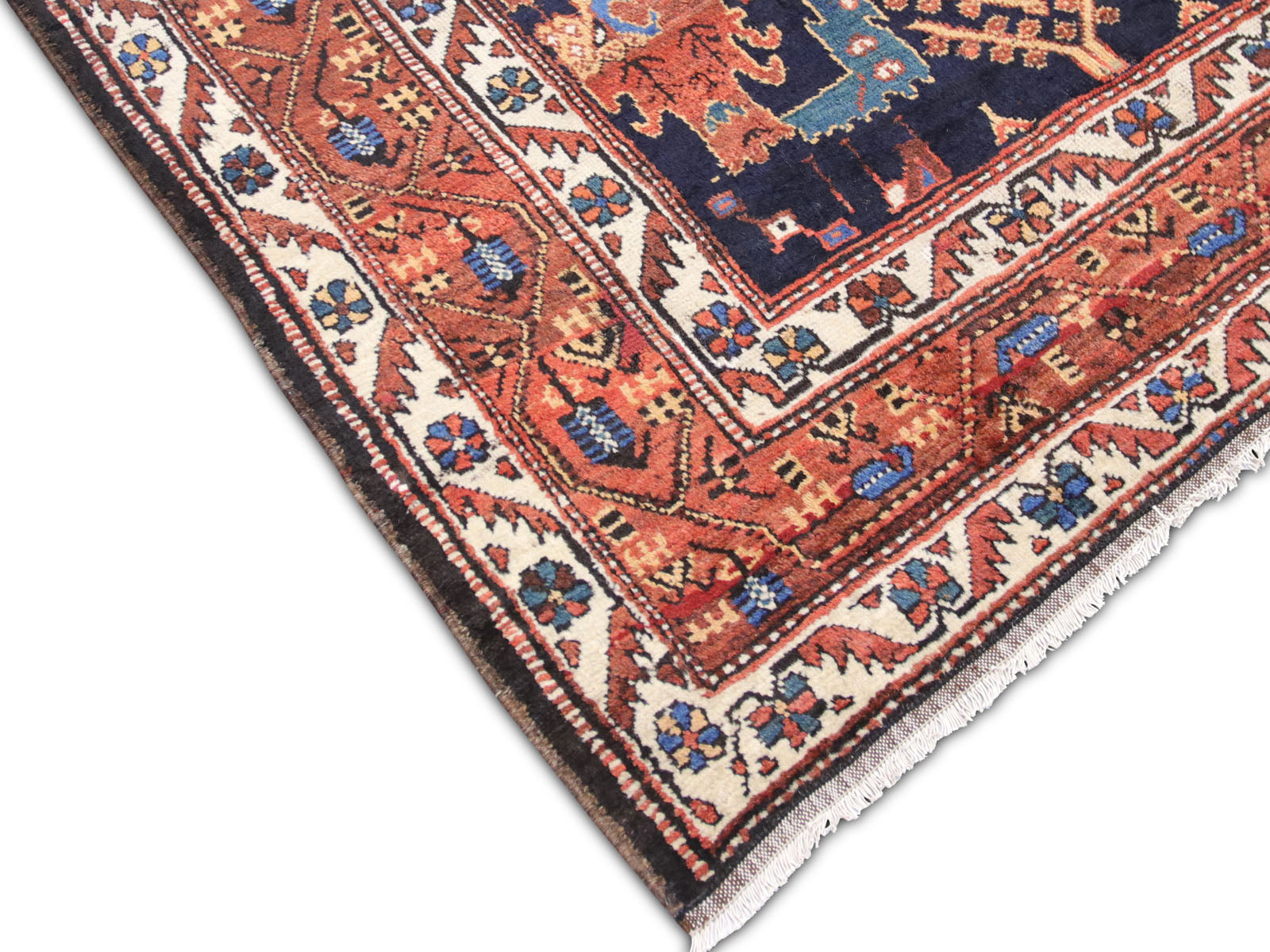 Antique Persian Bidjar Rug - 10'9" x 18'0" - 260007
