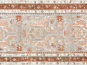 Antique Persian Bidjar Runner - 3'3" x 15'10" - 260008