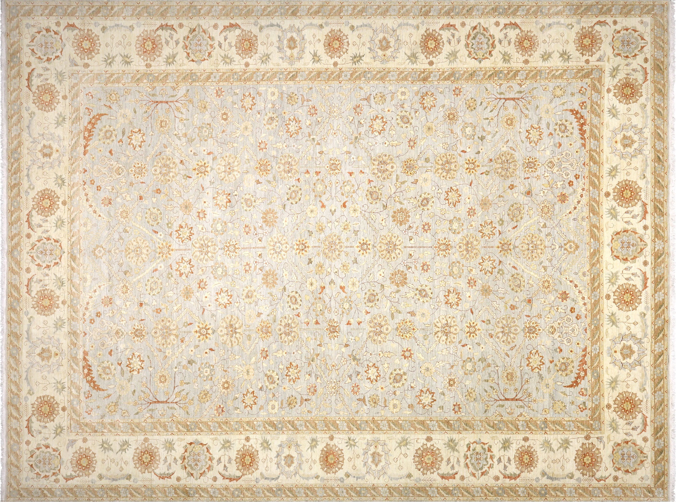Recently Woven Afghan Tabriz - 15'8" x 20'8" - 260015
