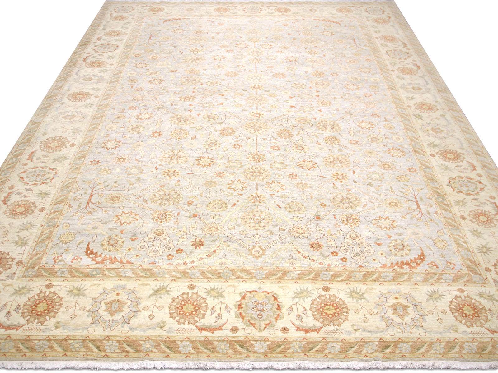 Recently Woven Afghan Tabriz - 15'8" x 20'8" - 260015
