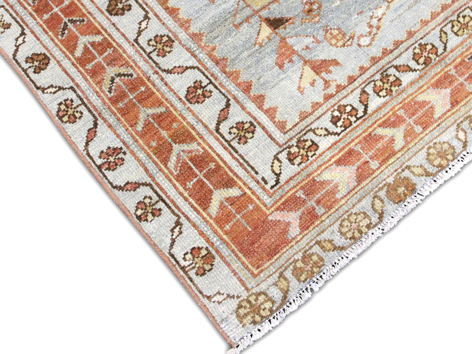 Semi Antique Persian Melayer Rug - 4'3" x 6'6" - 260016