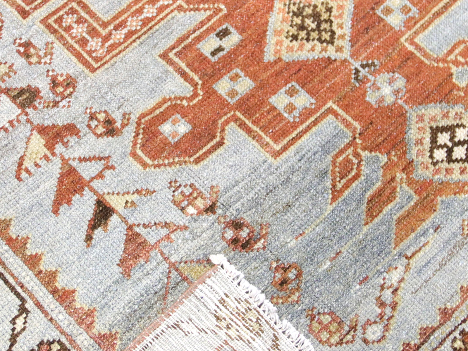 Semi Antique Persian Melayer Rug - 4'3" x 6'6" - 260016