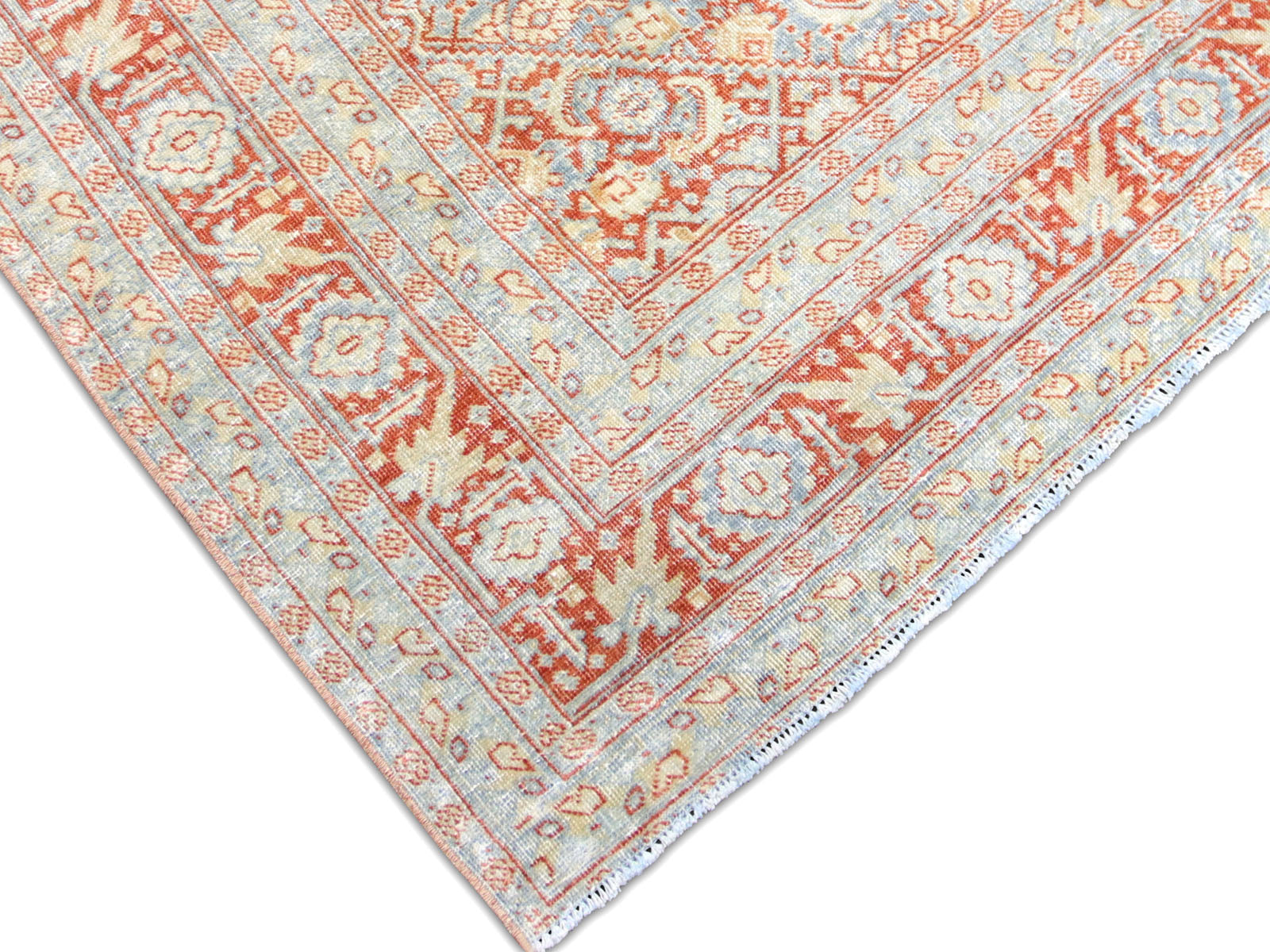 Semi Antique Persian Tabriz Rug - 4'7" x 6'4" - 260017