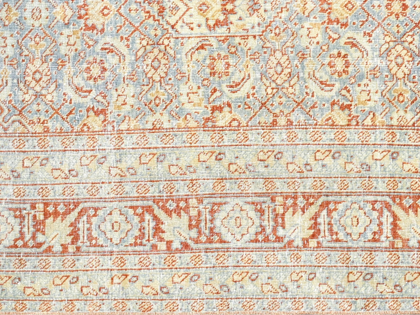 Semi Antique Persian Tabriz Rug - 4'7" x 6'4" - 260017