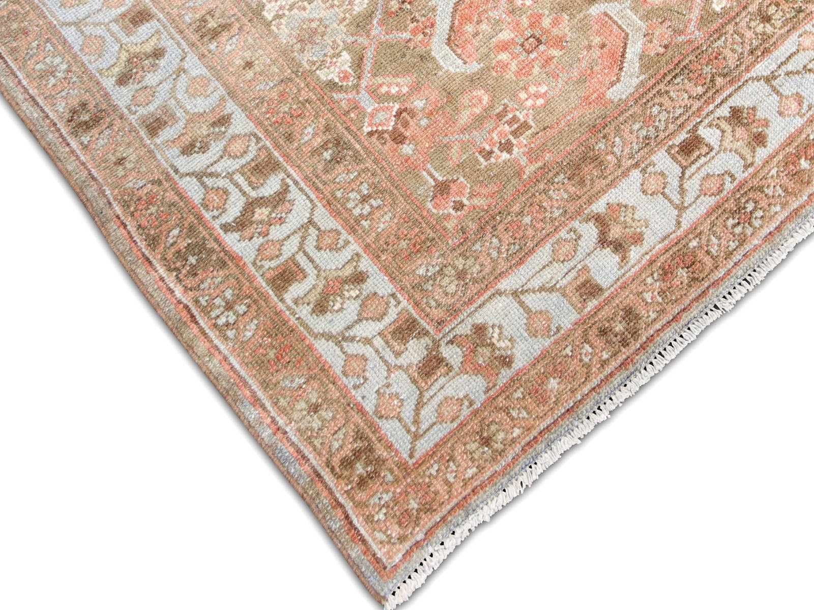 Semi Antique Persian Melayer Rug - 4'0" x 6'1" - 260019