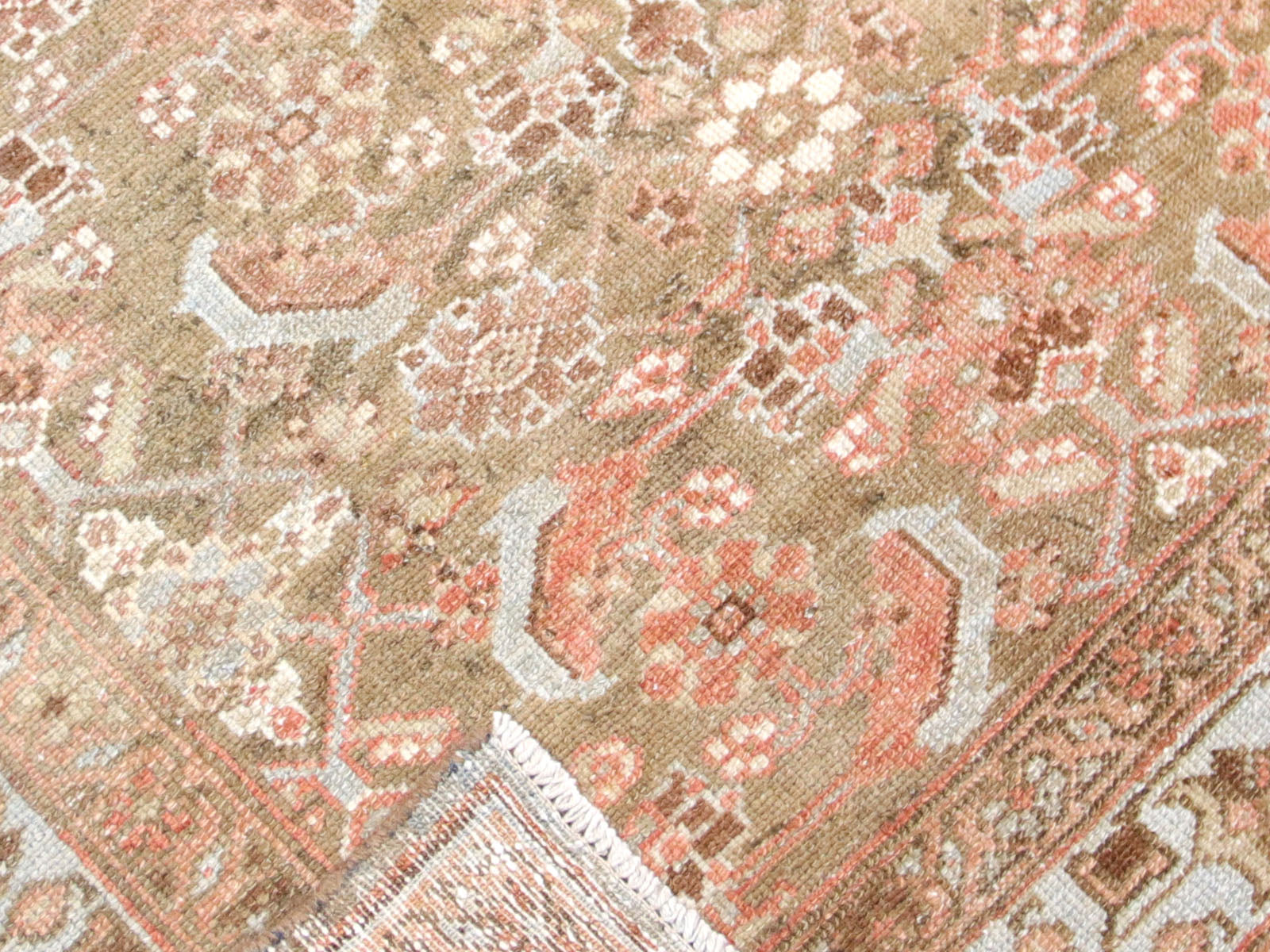 Semi Antique Persian Melayer Rug - 4'0" x 6'1" - 260019