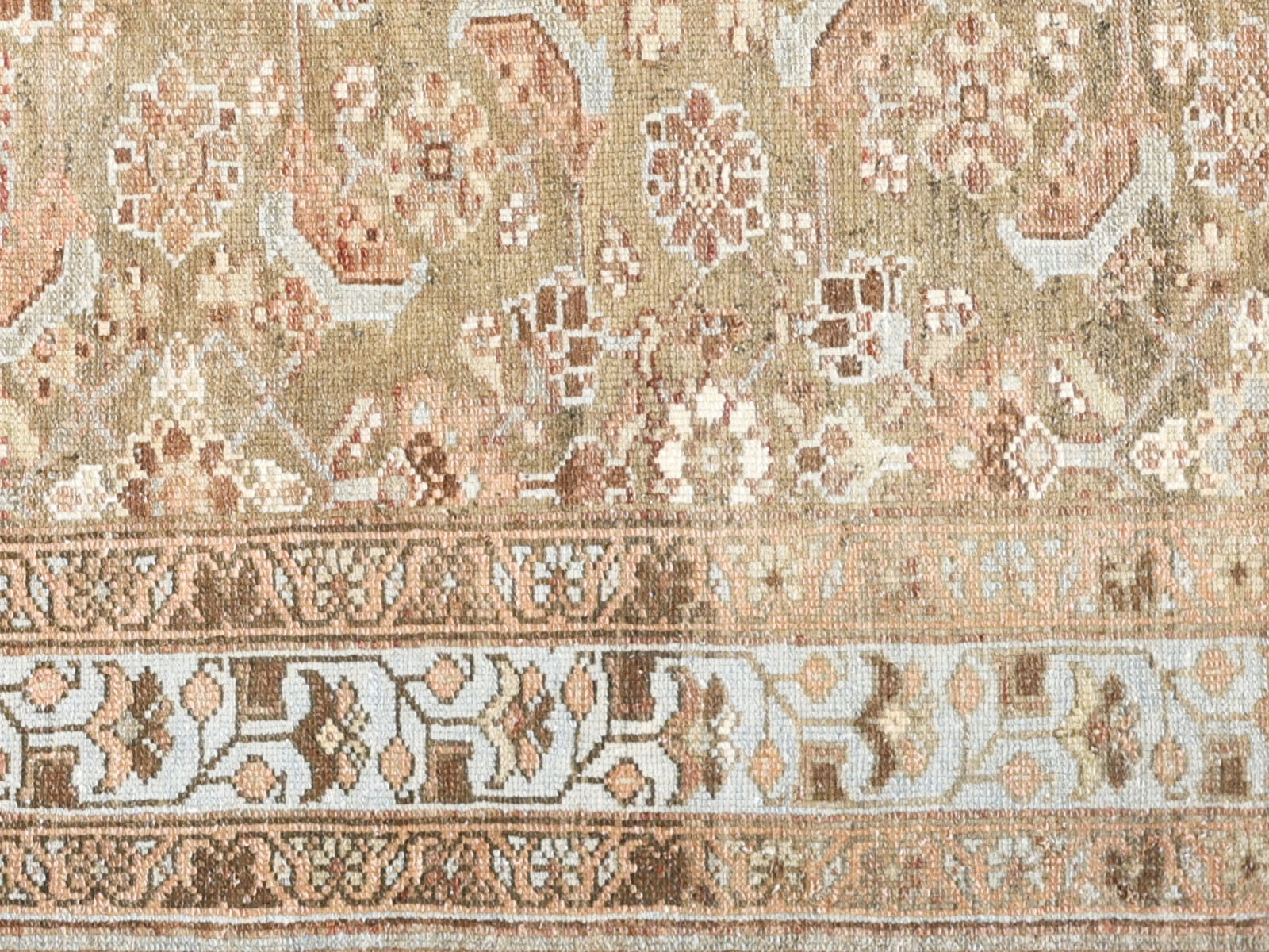 Semi Antique Persian Melayer Rug - 4'0" x 6'1" - 260019