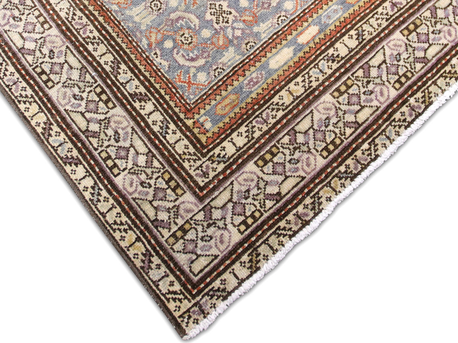 Semi Antique Persian Melayer Runner - 3'5" x 15'7" - 260020