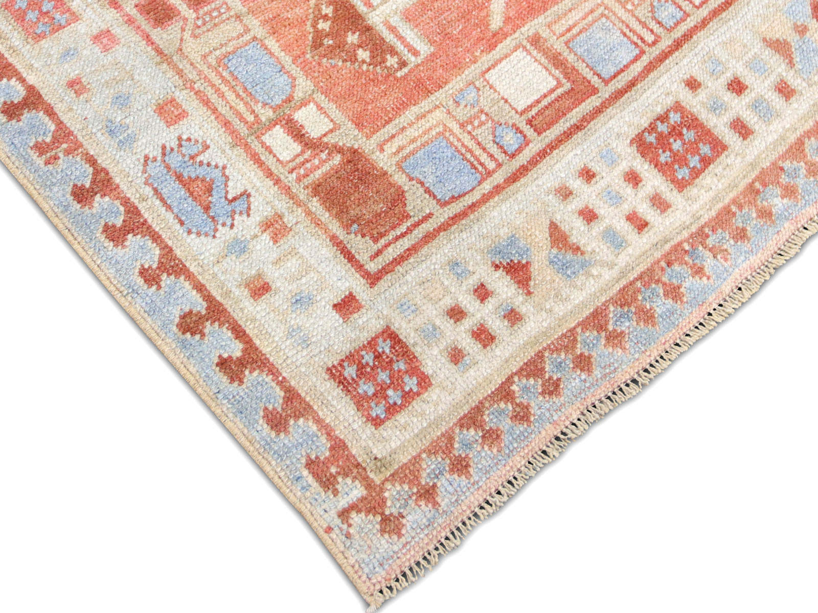 Semi Antique Persian Melayer Runner - 3'4" x 10'4" - 260021