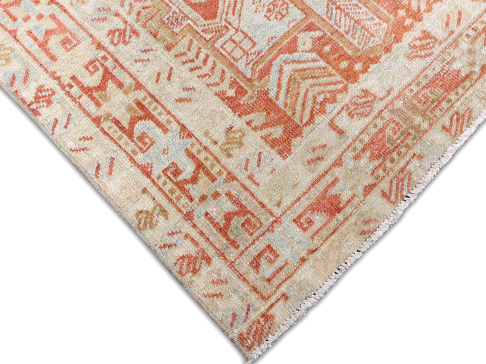 Semi Antique Persian Karadja Runner - 2'9" x 14'1" - 260022