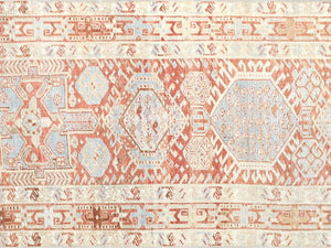 Semi Antique Persian Karadja Runner - 2'9" x 14'1" - 260022