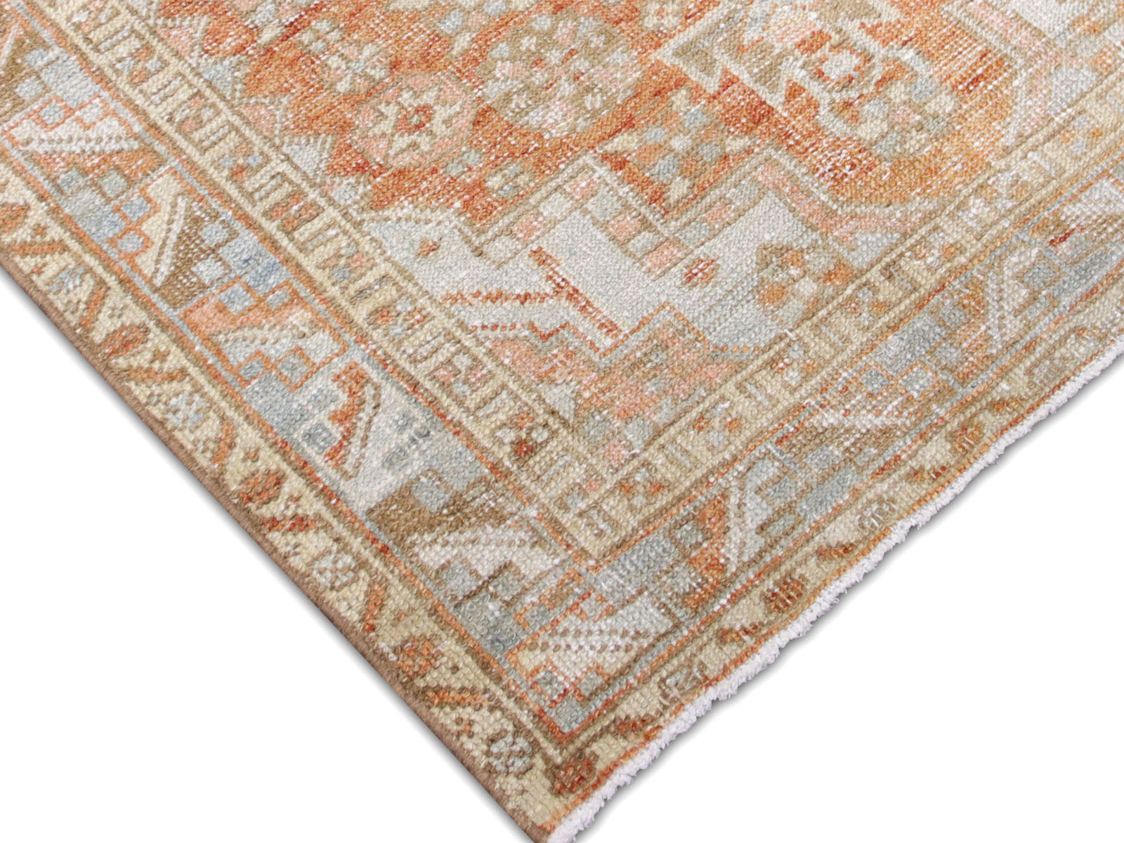 Semi Antique Persian Melayer Runner - 3'0" x 14'2" - 260023