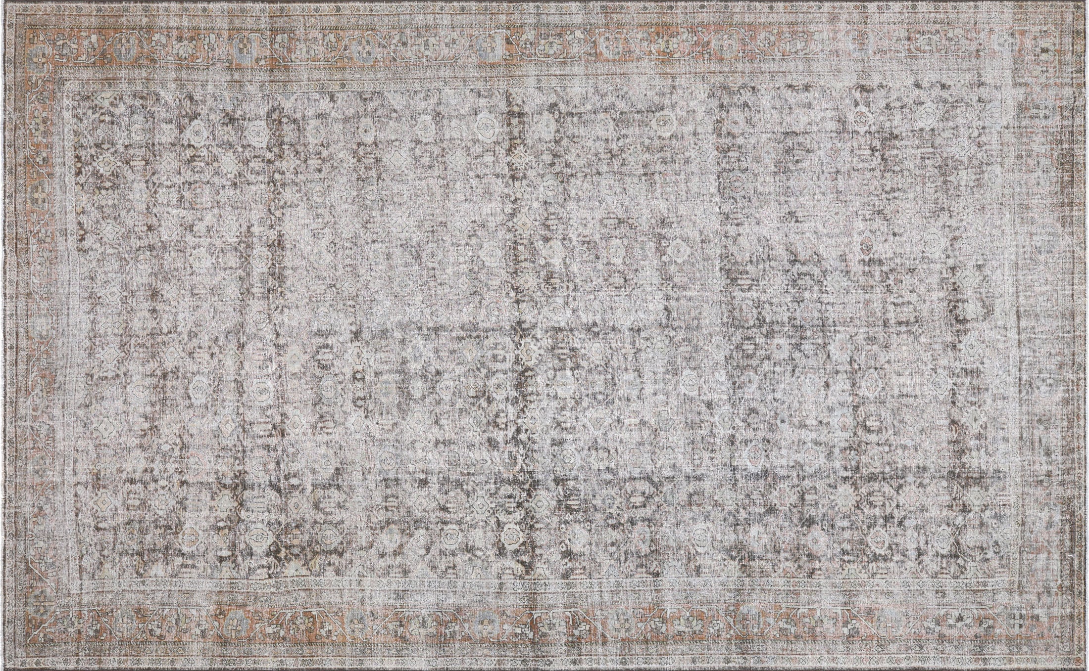 Antique Persian Mahal Rug - 10'8" x 17'1" - 260024