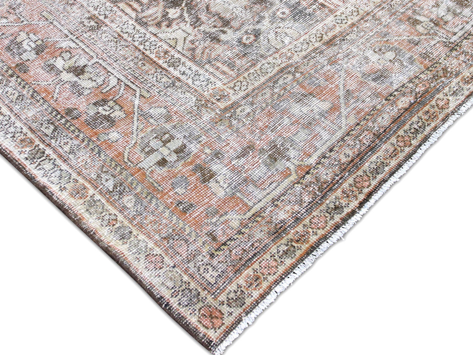 Antique Persian Mahal Rug - 10'8" x 17'1" - 260024