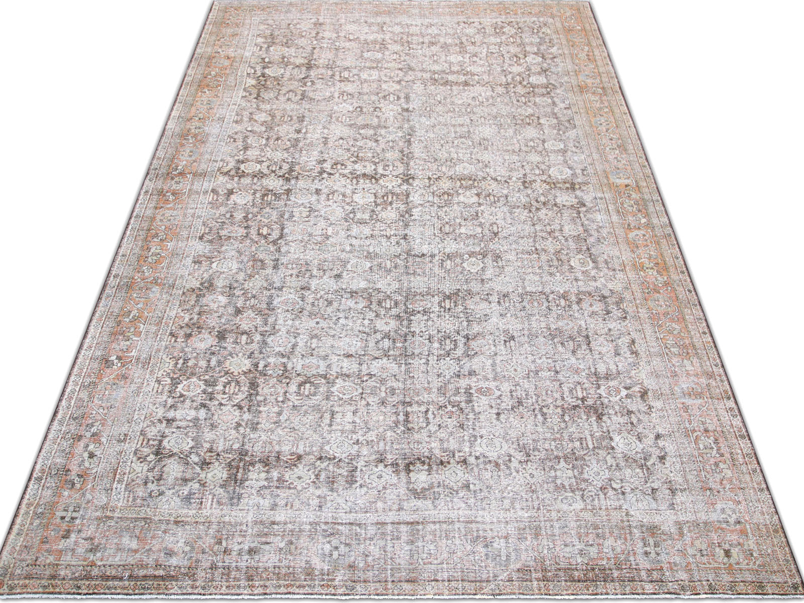 Antique Persian Mahal Rug - 10'8" x 17'1" - 260024