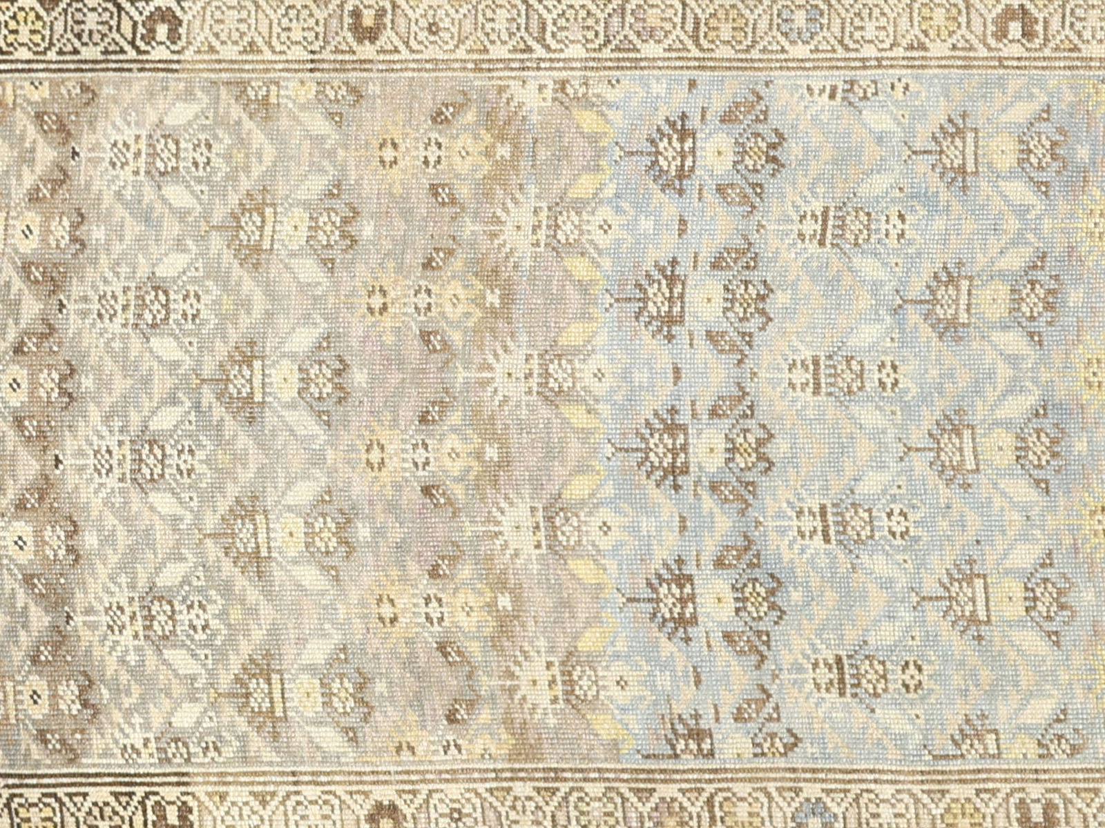 Semi Antique Persian Melayer Runner - 3'3" x 10'10" - 260027