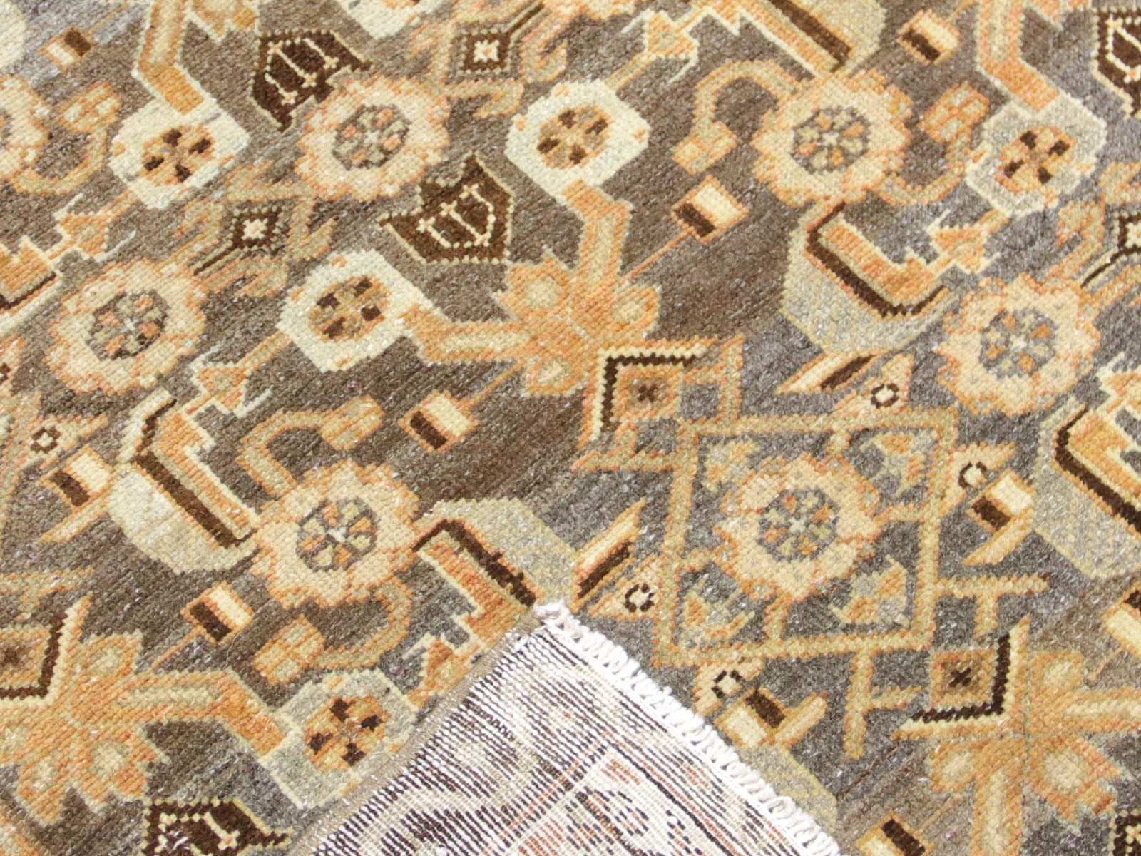 Semi Antique Persian Melayer Runner - 3'0" x 11'9" - 260028