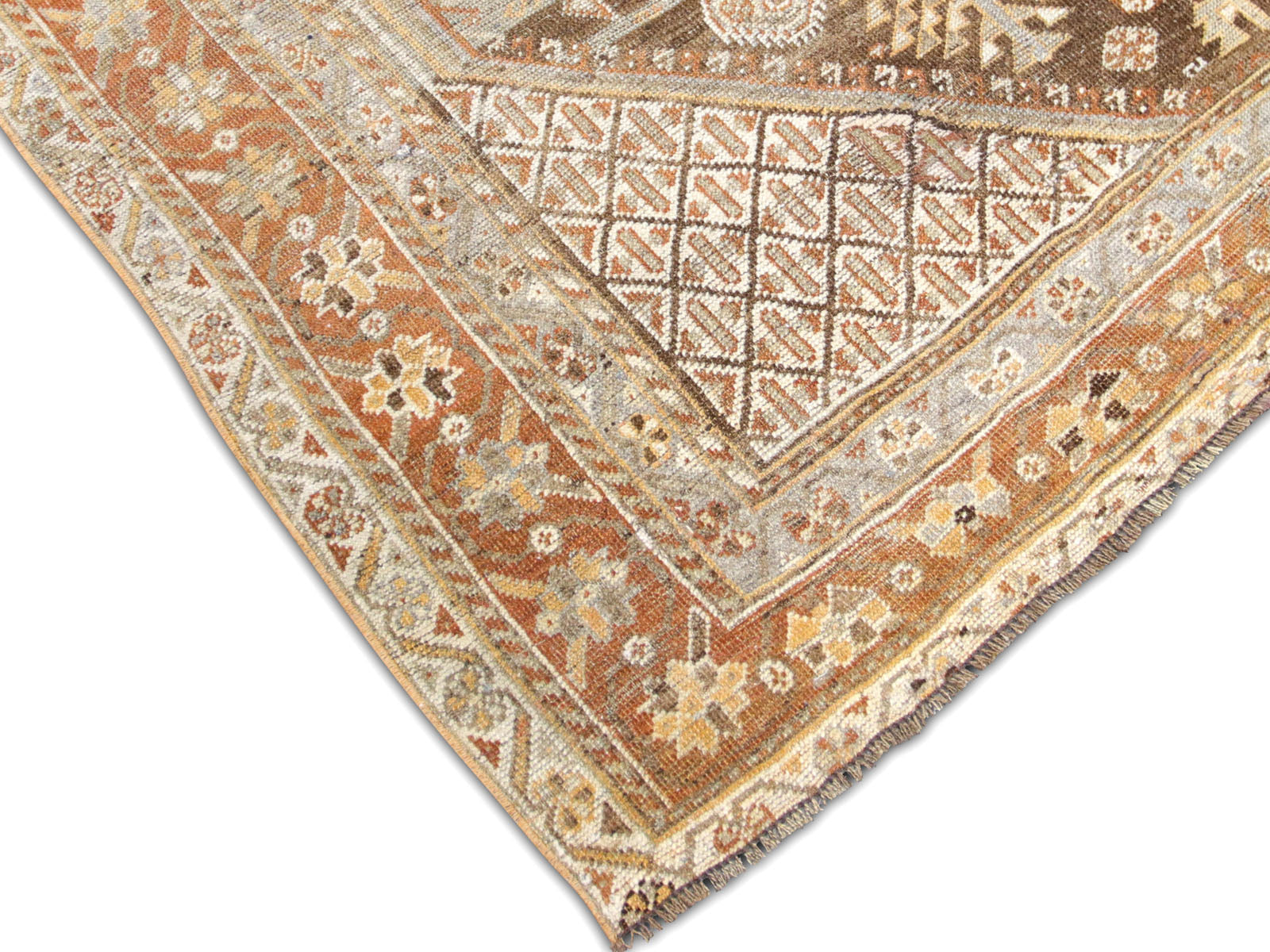 Antique Persian Shiraz Rug - 7'6" x 9'6" - 260029
