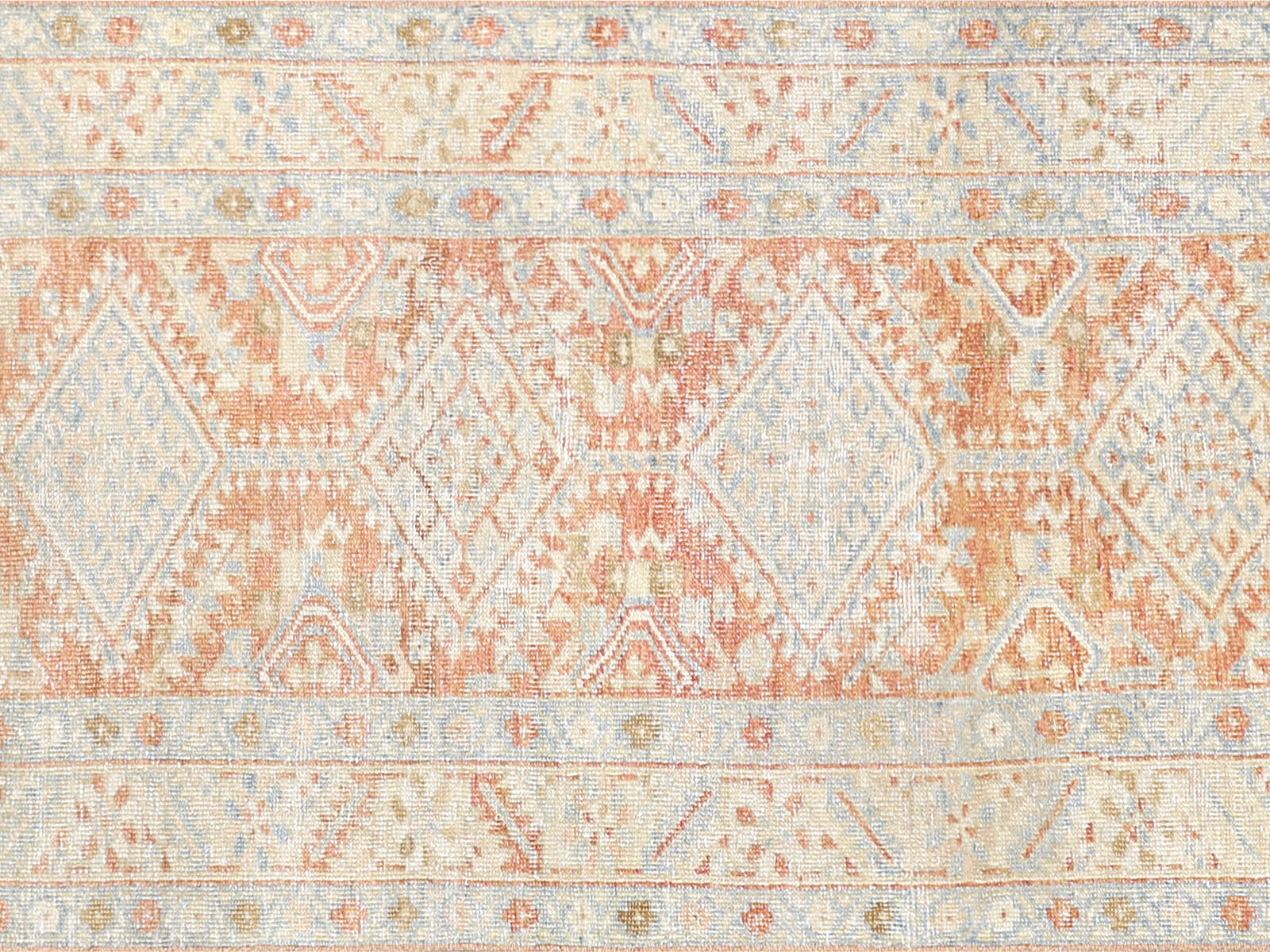 Semi Antique Persian Melayer Runner - 2'8" x 14'4" - 260031