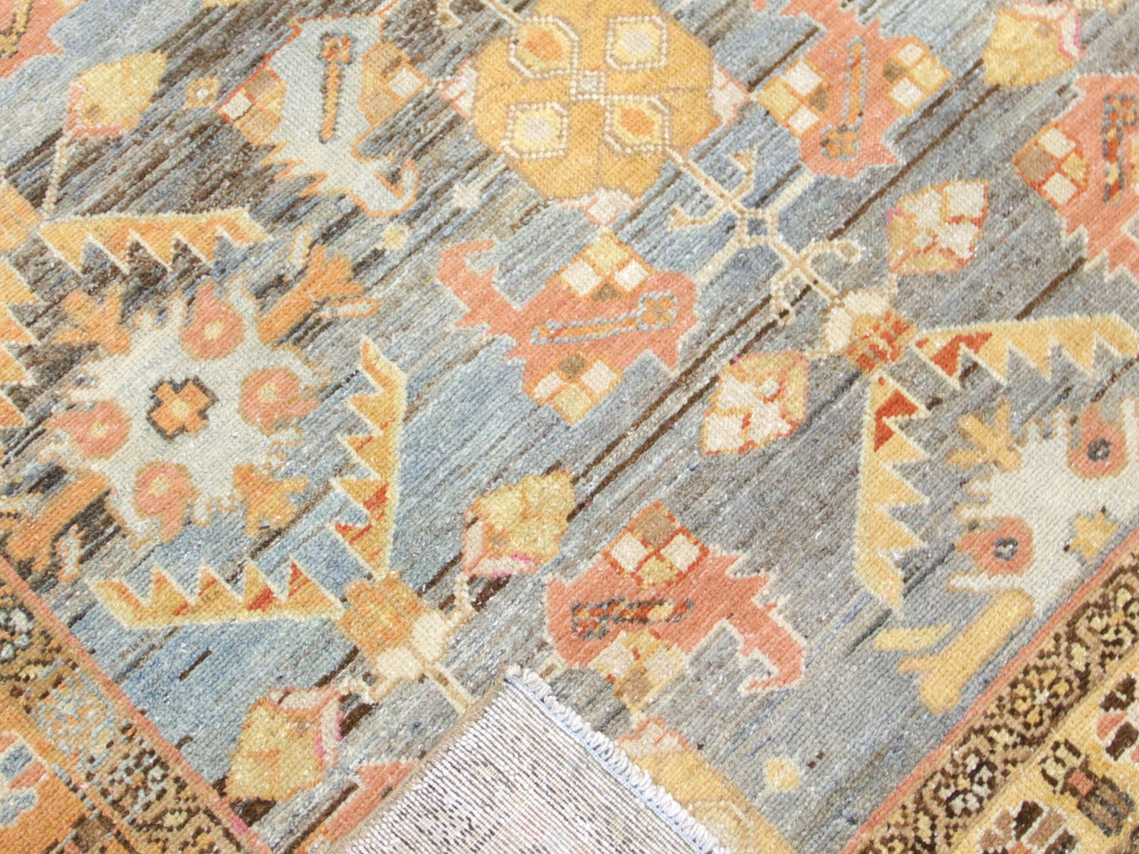 Semi Antique Persian Melayer Rug - 4'2" x 6'4" - 260032