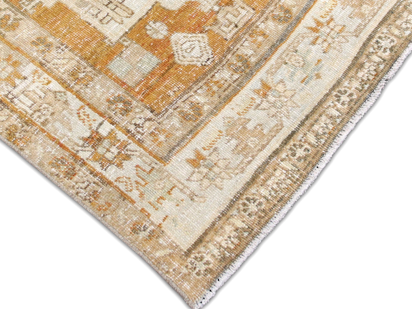 Semi Antique Persian Karadja Runner - 2'8" x 13'6" - 260034