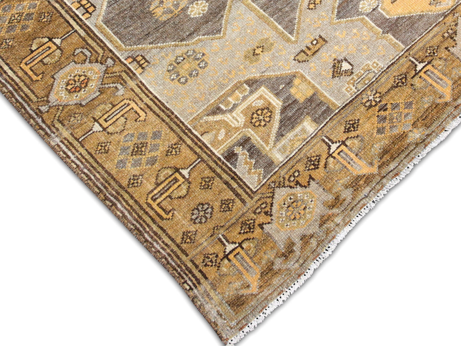 Semi Antique Persian Melayer Rug - 4'3" x 6'7" - 260036
