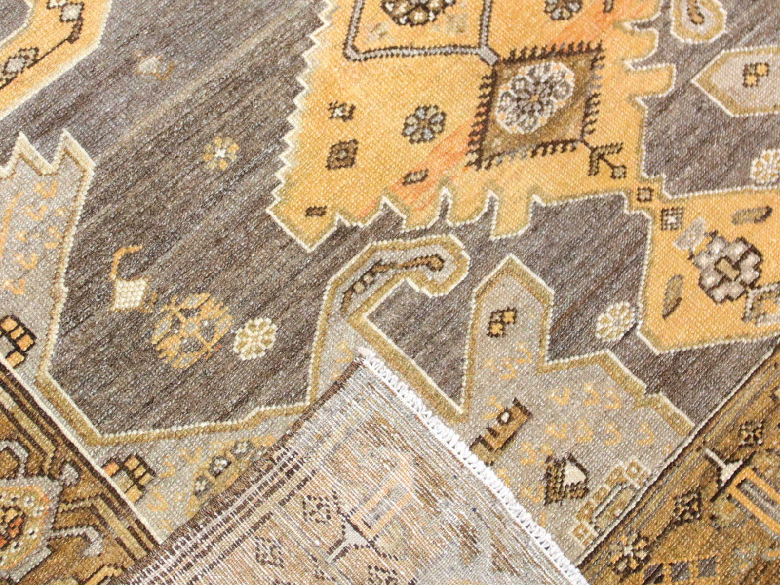 Semi Antique Persian Melayer Rug - 4'3" x 6'7" - 260036