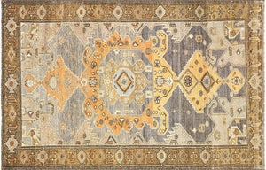 Semi Antique Persian Melayer Rug - 4'3" x 6'7" - 260036