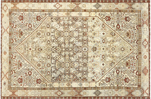 Semi Antique Persian Melayer Rug - 4'2" x 6'4" - 260037